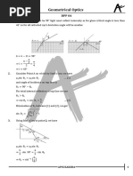 DPP - 04 (Solution) - Geometrical Optics NJ - 247