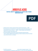 Carboxylic Acids