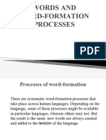 Word Formation