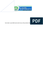 Siwes Technical Report Format For Bio Sci and Biotech