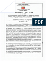 Disposición Número 040 de 2024