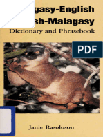 Malagasy English English Malagasy Dictionary and Phrasebook 078180843x Compress