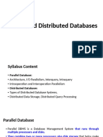 Unit 5 Parallel and Distributed Databases