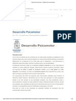 Desarrollo Psicomotor - Síntesis de Conocimientos