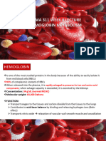  HEMOGLOBIN METABOLISM