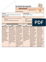 4 Sec - UNIDAD 4 - Instrumento de Evaluacion - Actividad 1 (CyT EXPLICA 2024) - Rubrica