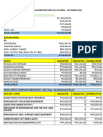 Income and Expenditures 2024