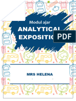 Modul Ajar Analytical Exposition FASE E