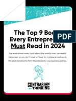 The Top 9 Books Every Entrepreneur Must Read in 2024 (ContrarianThinking.com)