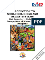 Quarter 2 Module 2 Comparison of Monotheistic Religions