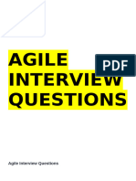 AGILE  INTERVIEW  QUESTIONS