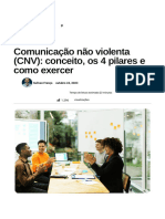 Comunicação não violenta (CNV)_ conceito, os 4 pilares e como exercer