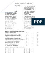 TOEIC PART 2