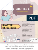 Chapter 6 Records Management