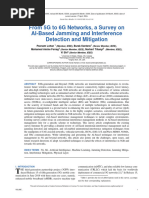 From 5G To 6G Networks A Survey On AI-Based Jammin