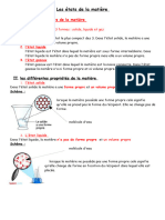 Fiche 1 Les États de La Matière