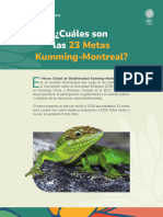 Cuáles Son Las 23 Metas Del Marco Kunming Montreal