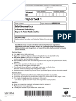 8MA0-01 As Pure - Mock Set 1 PDF