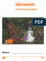 Year 6 Halloween Activity Booklet