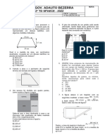 Lista 2 de Questões SAEB - Geometria