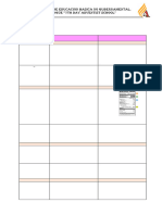 Agenda de Tareas 4 IV Parcial Cuarto Grado 2025