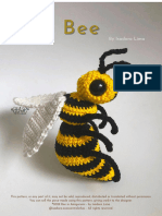 Bee Amigurumi by Isadora Lima