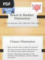 Bowel & Bladder Elimination