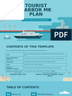 Tourist Harbor MK Plan by Slidesgo