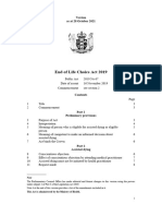 End of Life Choice Act