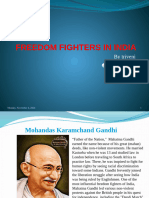 Freedom Fighters in India