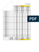 Rp90.000 Rp436.000 Rp280.000: Data Pengeluaran Uang Santri Kelas 1 Bulan Agustus 2023