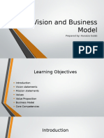 Vision and Business Model