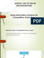 Lecture 3 Strategic Use of MIS in Organizations