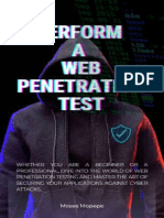 Perform A Web Penetration Test