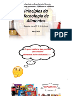 Princípios Da Tecnologia de Alimentos