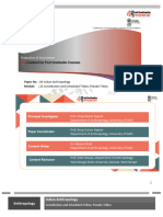 22 Constitution and Scheduled Tribes Pseudo Tribes