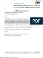 A Comparative Study of The Time of Concentration Methods For Designing Urban Drainage Infrastructure