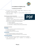 Proceso de Consolidación de La República de Chile