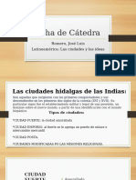 FICHA de CATEDRA ROMERO Ciudades Fuerte, Emporio, Posta