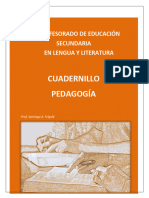 Apuntes de Pedagogía - Primera Parte