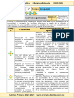 1er Grado Noviembre - 05 Juntos Resolvemos Problemas (2024-2025)