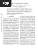 Anthony Aguirre and Matthew C. Johnson - Dynamics and Instability of False Vacuum Bubbles