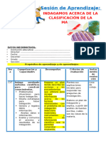 4to Grado Material Del Día 2 Cyt Indagamos Acerca de La Clasificación de La Materia