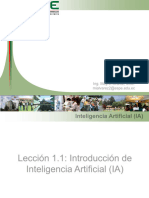 1.1. Inteligencia Artificial