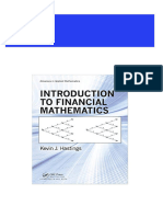 [Ebooks PDF] download (eBook PDF) Introduction to Financial Mathematics (Advances in Applied Mathematics) full chapters