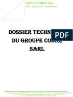 DOSSIER TECHNIQUE ECI SARL