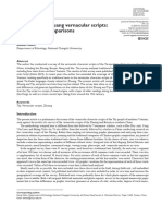 David Holm - The Tày and Zhuang Vernacular Scripts Preliminary Comparisons