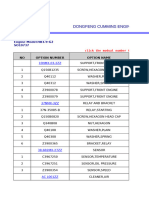 Dongfeng Cummins Engine Parts Catalog: Engine Model:4B3.9-G2 SO10737