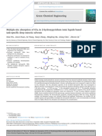 Multiple-site absorption of CO2 in 2-hydroxypyridium ionic liquids based