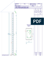 Plan de feraillage Poteau12